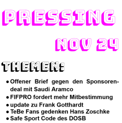 PRESSING NOV 2024